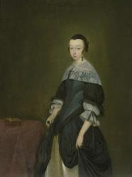 Portrait of a Lady, c.1667-8 (for pair see 64507) | Obraz na stenu