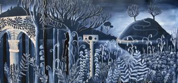 Oxford Castle and the Enchanted Forest, 2014, mural | Obraz na stenu