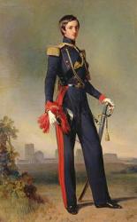 Antoine-Marie-Philippe-Louis d'Orleans (1824-90) Duc de Montpensier, 1844 (oil on canvas) | Obraz na stenu