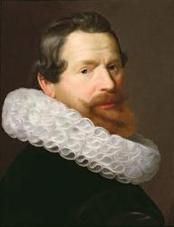 Portrait of a Man Wearing a Ruff | Obraz na stenu
