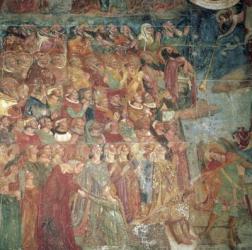 The Last Judgement (fresco) (detail) | Obraz na stenu
