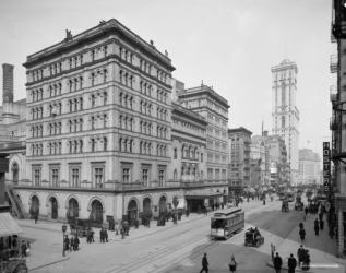 Metropolitan Opera House, New York City, c.1905 (b/w photo) | Obraz na stenu