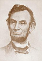 Abraham Lincoln, 1809 – 1865. 16th President of the United States. From The Wonderful Year 1909 | Obraz na stenu