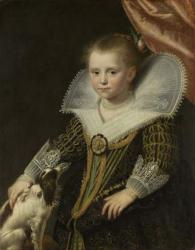 Portrait of a girl, known as 'The Little Pincess', 1623 (oil on canvas) | Obraz na stenu