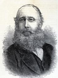 William Bromley-Davenport (1821-1884) from 'Illustrated London News' June 28, 1884 (engraving) | Obraz na stenu