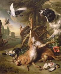 Still Life with Dead Game and Hares | Obraz na stenu