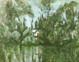 House on the Banks of the Marne, 1889-90 (oil on canvas) | Obraz na stenu