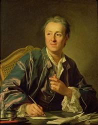 Portrait of Denis Diderot (1713-84) 1767 (oil on canvas) | Obraz na stenu