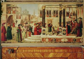 The Miracle of St. Tryphonius (oil on canvas) | Obraz na stenu
