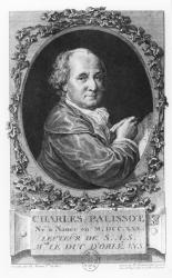 Portrait of Charles Palissot (engraving) | Obraz na stenu