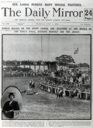Front cover of 'The Daily Mirror', 5th June 1913 (litho) (b/w photo) | Obraz na stenu