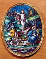 The Resurrection of Christ, 1557 (painted enamel) | Obraz na stenu