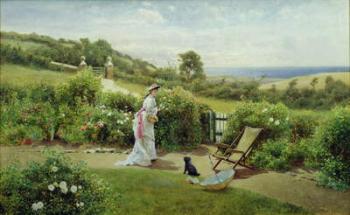 In the Garden, 1903 (w/c on paper) | Obraz na stenu