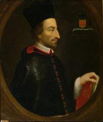 Cornelius Jansen (1585-1638) Bishop of Ypres (oil on canvas) | Obraz na stenu