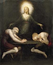 The Appearance of Christ at Emmaus, 1792 (oil on canvas) | Obraz na stenu