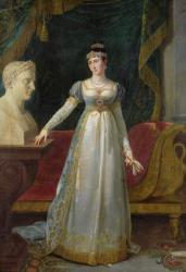 Marie Pauline Bonaparte (1780-1825) Princess Borghese, 1808 (oil on canvas) | Obraz na stenu
