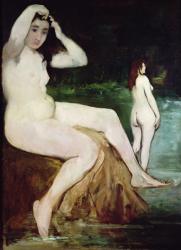 The Bathers, 1874-6 (oil on canvas) | Obraz na stenu