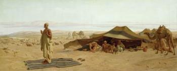 Evening Prayer in the West, 1872 (oil on canvas) | Obraz na stenu