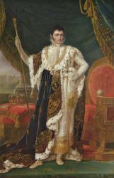 Portrait of Jerome Bonaparte (1784-1860) King of Westphalia (oil on canvas) | Obraz na stenu
