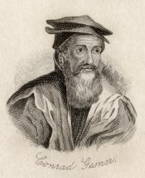 Conrad Gesner (engraving) | Obraz na stenu