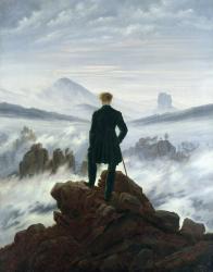 The Wanderer above the Sea of Fog, 1818 (oil on canvas) | Obraz na stenu