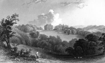 Copped Hall, Essex, engraved by Thomas Garner, 1832 (engraving) | Obraz na stenu