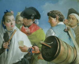 The Lemonade Seller (oil on canvas) | Obraz na stenu
