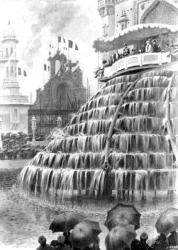 A state ceremony in a hopeless downpour of rain, from 'The Illustrated London News', May 23rd 1908 (engraving) | Obraz na stenu