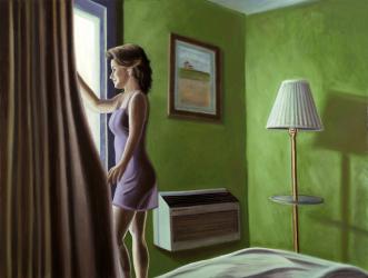 Greeting the Day, 2006 (oil on canvas) | Obraz na stenu