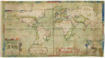 A True Description of the Naval Expedition of Francis Drake, who with Five Ships Departed from the Western Part of England on 13th December 1577, Circumnavigated the Globe and Returned on 26th September 1580 with One Ship Remaining, the Others Having been | Obraz na stenu