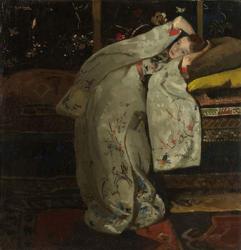 Girl in a White Kimono, 1894 (oil on canvas) | Obraz na stenu