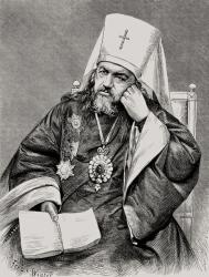 Saint Innocent, Metropolitan of St. Petersburg, baptized Ioann Veniaminov, 1797-1879. | Obraz na stenu