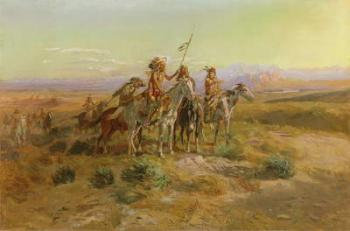 The Scouts, 1902 (oil on canvas) | Obraz na stenu