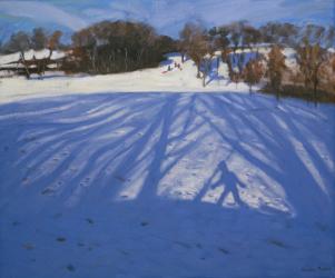 Shadow of Sledger, 2008 (oil on canvas) | Obraz na stenu