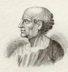 Marcus Porcius Cato, 1825 (engraving) | Obraz na stenu