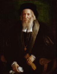Portrait of a Gentleman, said to be Sebastian Cabot (c.1475-1557) (oil on canvas) | Obraz na stenu