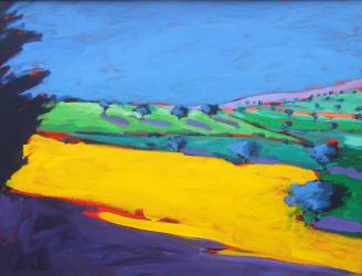 Much Marcle (acrylic on board) | Obraz na stenu