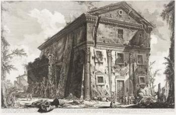 View of the Temple of Bacchus, 1760-78 (etching) | Obraz na stenu