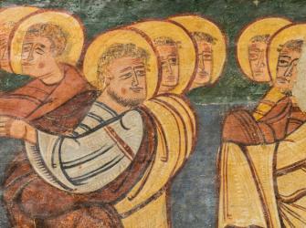 Jaca, Spain. Romanesque art. (photo) | Obraz na stenu