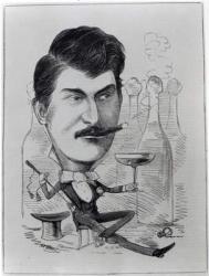 George Leybourne, The Original 'Champagne Charlie', illustration from 'The Entr'acte', August 24th 1872 (engraving) | Obraz na stenu