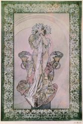 Decorative Panel for Edmond Rostand's "La Princesse Lointaine" with Sarah Bernhardt (1844-1923), 1890-1910 (lithograph) | Obraz na stenu