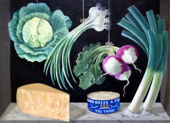 Parmesan, 2015, (oil on canvas) | Obraz na stenu