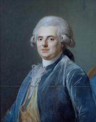 Comte de Provence, c.1778 (pastel) | Obraz na stenu