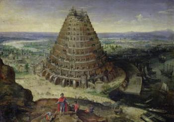 The Tower of Babel, 1594 (oil on panel) | Obraz na stenu