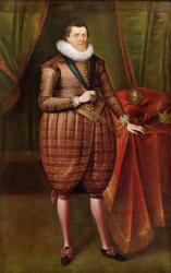 James VI of Scotland and I of England (1566-1625), c.1618 (oil on canvas) | Obraz na stenu