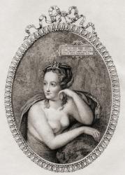 French mistress of king Henri II of France: Diane de Poitiers (1499-1566) | Obraz na stenu