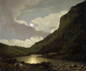 Matlock Tor by Moonlight, c.1777-80 (oil on canvas) | Obraz na stenu