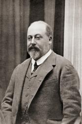 Edward VII, from Auld Acquaintance Further Reminiscences, published c.1929 (litho) | Obraz na stenu