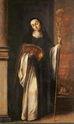 St. Paula or An Abbess, 1655 (oil on canvas) | Obraz na stenu