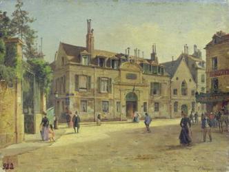 The Hopital de la Salpetriere, Paris, 1904 (oil on canvas) | Obraz na stenu